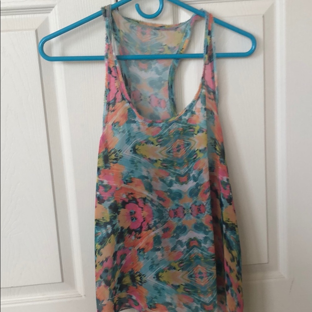 Colorful summer top